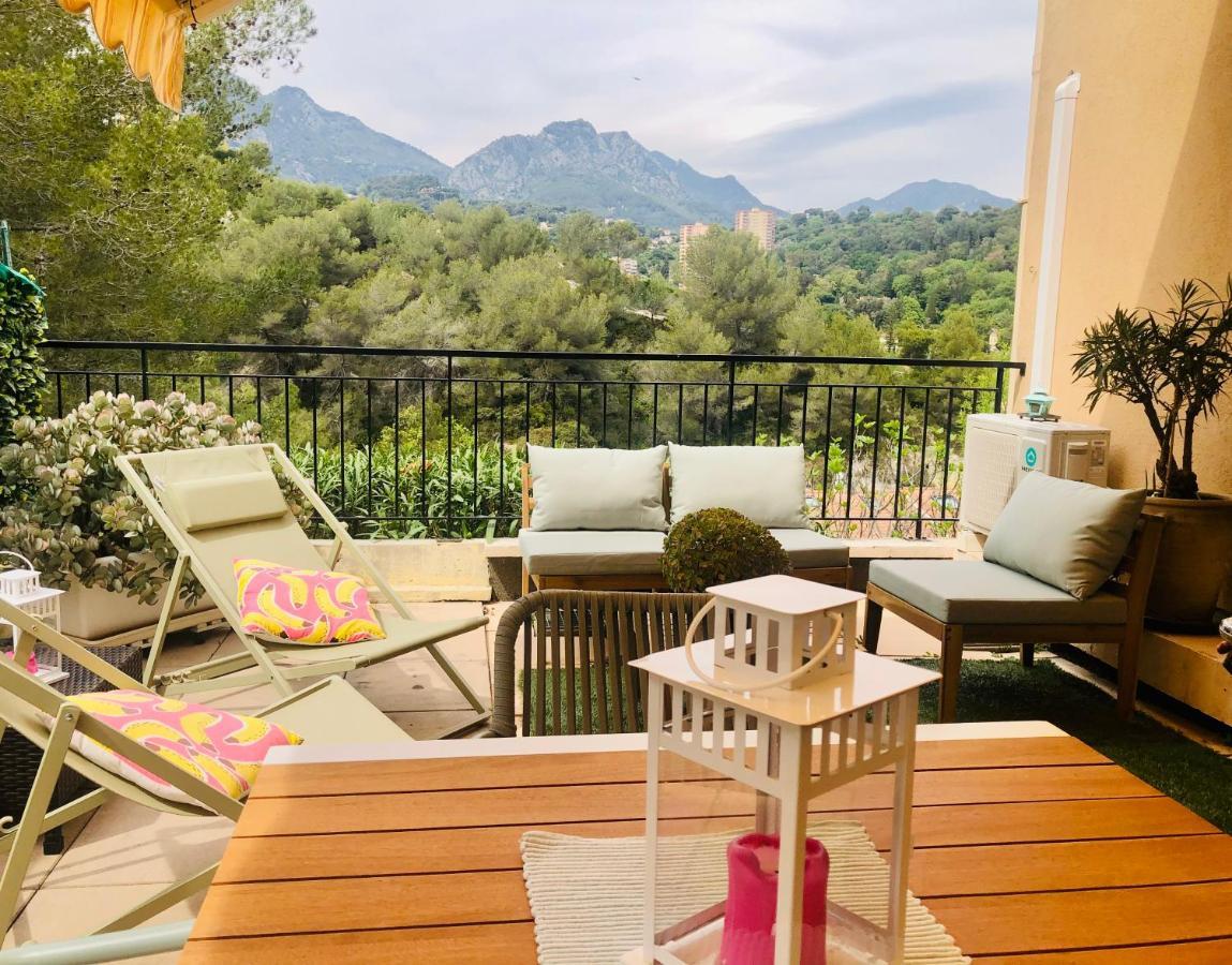 Mon Appart Avec Terrasse Et Piscine Roquebrune-Cap-Martin Eksteriør billede